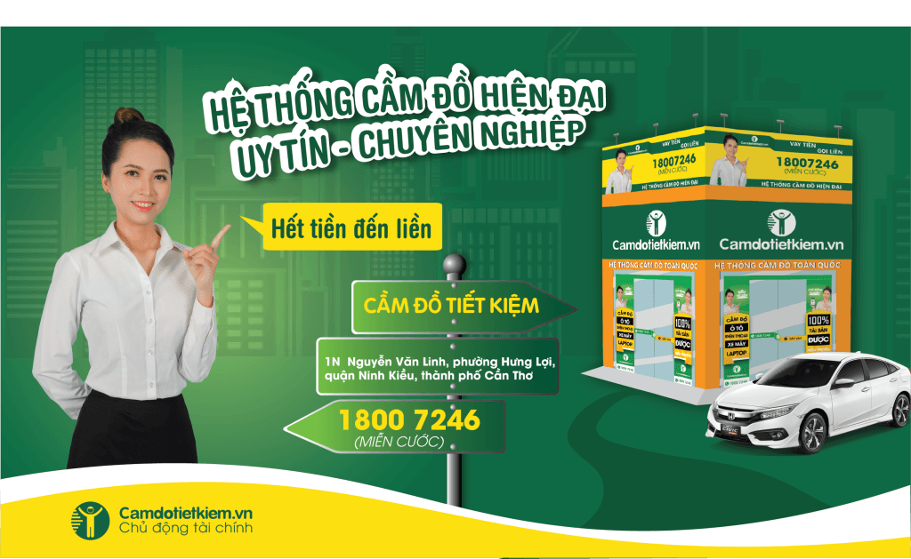 cầm điện thoại