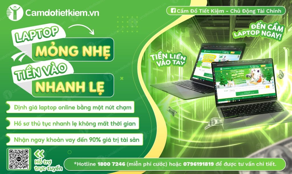 cầm laptop gần đây nhất 