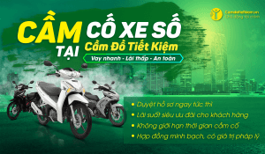 cầm xe máy lãi suất thấp
