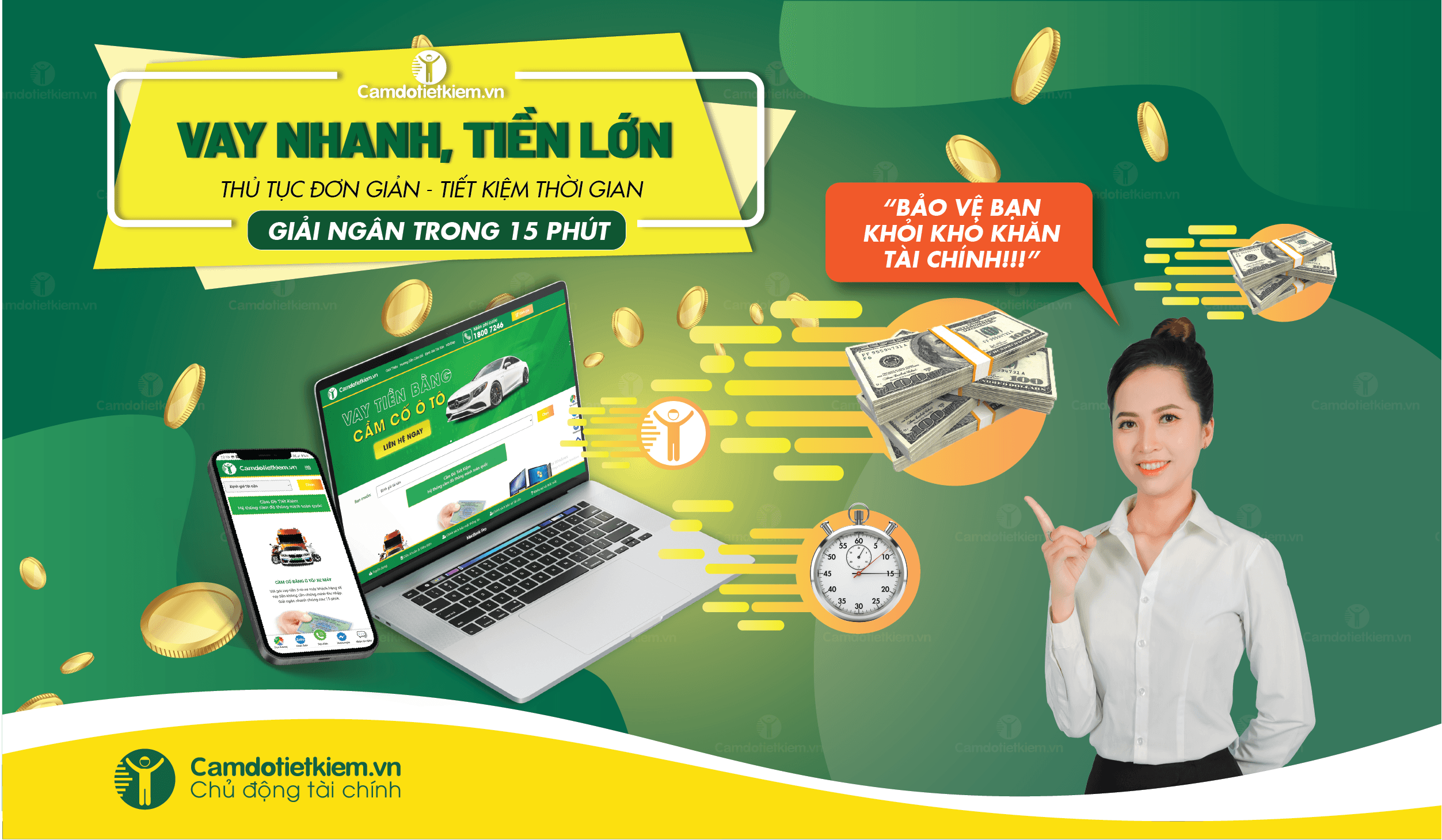 cầm laptop giải ngân nhanh