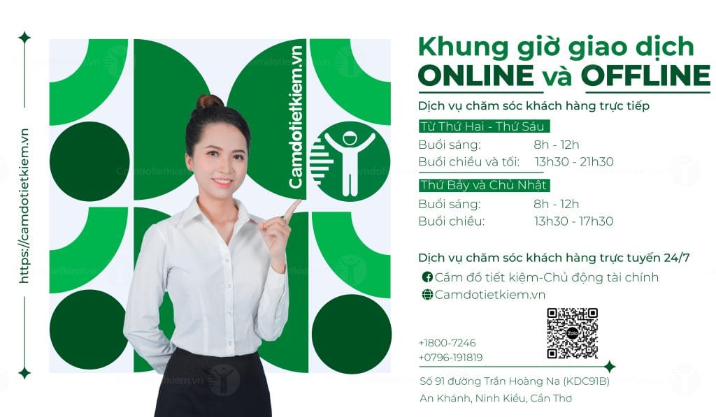 cầm điện thoại nhanh chóng tại cần thơ
