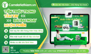 cầm đồ lãi suất thấp