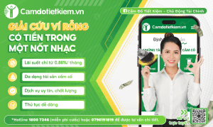 cầm cố sổ đỏ